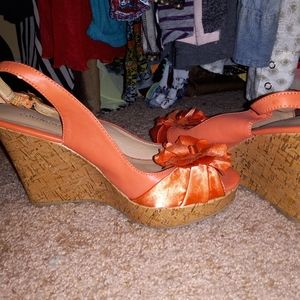Women's cork heels